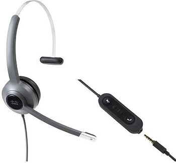 Фото Cisco 521 Wired Single 3.5 мм + USB-C Adapter (CP-HS-W-521-USBC)