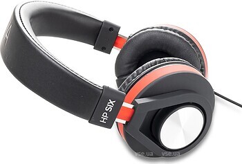 Фото Gewa Headphones HP six P/U 20 Black/Red