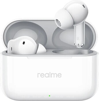 Фото Realme Buds T200 Snowy White