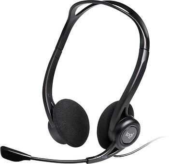 Фото Logitech PC 960 Headset USB Black (981-000100)