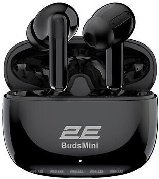 Фото 2E BudsMini Black (2E-EBTWBMB)