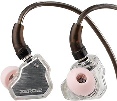 Фото 7HZ x Crinacle Zero II 3.5mm no Mic Silver