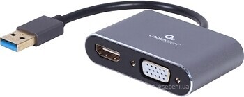 Фото Cablexpert USB - HDMI/VGA (A-USB3-HDMIVGA-01)