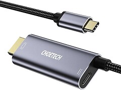 Фото Choetech USB Type-C - HDMI 1.8m (XCH-M180GY)