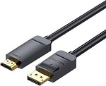 Фото Vention DisplayPort - HDMI 1.5m Black (HAGBG)