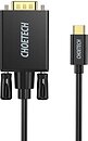Фото Choetech USB Type-C - VGA 1.8m (XCV-1801-BK)