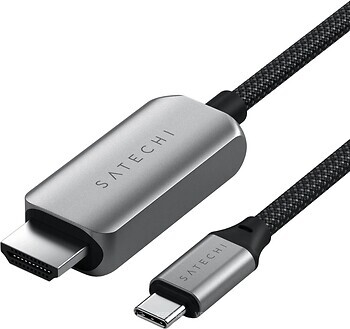 Фото Satechi Type-C - HDMI Cable Space Gray 1.8m (ST-YH8KCM)