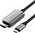 Фото Satechi Type-C - HDMI Cable Space Gray 1.8m (ST-YH8KCM)