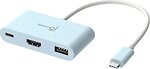 Фото j5create USB Type C - HDMI/USB Type C/USB (JCA379EC-N)