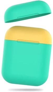 Фото Ahastyle Silicone Duo Case Mint Green/Yellow (AHA-01380-MMY)