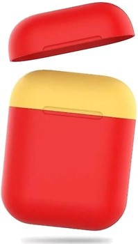 Фото Ahastyle Silicone Duo Case Red/Yellow (AHA-01380-RRY)