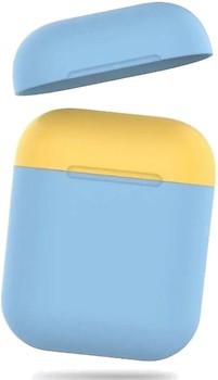 Фото Ahastyle Silicone Duo Case Sky Blue/Yellow (AHA-01380-SSY)