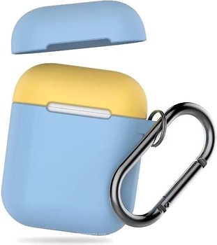 Фото Ahastyle Silicone Duo Case with Belt Sky Blue/Yellow (AHA-01460-SSY)