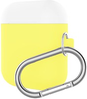 Фото ArmorStandart Hang Case for Apple AirPods Yellow/White (ARM53767)