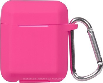 Фото Toto AirPods Plain Ling Angle Case Rose Red