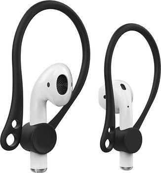 Фото Ahastyle Silicone Ear Hooks for Apple Airpods Black (AHA-01780-BLK)