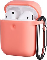 Фото 2E Pure Color Silicone Case 3.0 mm for Apple AirPods Rose Pink (2E-AIR-PODS-IBPCS-3-RPK)