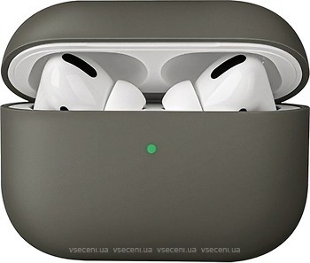 Фото Uniq Lino Hybrid Liquid Silicon Case for Apple AirPods Pro Moss