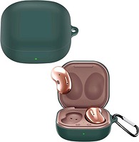 Фото BeCover Slicone Case for Samsung Galaxy Buds Live Dark Green (705408)