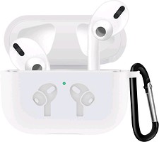 Фото BeCover Silicone Protection for Apple AirPods Pro White (704505)