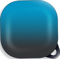Фото BeCover Silicone Case for Samsung Galaxy Buds Live Black/Blue (705678)