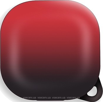 Фото BeCover Silicone Case for Samsung Galaxy Buds Live Black/Red (705679)