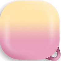 Фото BeCover Silicone Case for Samsung Galaxy Buds Live Yellow/Pink (705685)