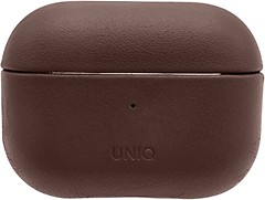 Фото Uniq Terra Genuine Leather Snap Case for Apple AirPods Pro Sepia