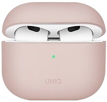 Фото Uniq Lino Hybrid Liquid Silicon for Apple AirPods 3 Blush