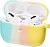 Фото Epik AirPods 3 Silicone Case Colorfull Blue/Yellow