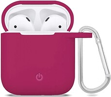Фото Epik AirPods Silicone Case Rose Red