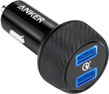 Фото Anker PowerDrive 2 Quick Charge 3.0 Ports V3 (A2228H11)