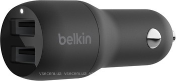 Фото Belkin Car Charger 24W (CCB001BTBK)