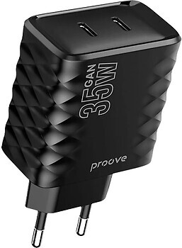 Фото Proove Speed Surge Gan 35W Black (WCSS30020001)