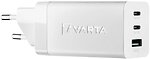 Фото Varta USB+2xUSB-C 65W PD White (57956101401)