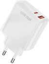 Фото Luxe Cube 2USB 36W QC3.0+PD White (4120201336367)