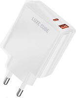 Фото Luxe Cube 2USB 36W QC3.0+PD White (4120201336367)