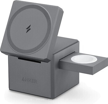 Фото Anker 3-in-1 Cube with MagSafe (Y1811JA1)