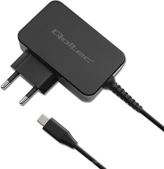 Фото Qoltec GaN Power Pro charger 1xUSB-C 45W (52385)