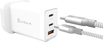 Фото Adam Elements Omnia F6 65W USB Type-C Cable White (AEAPAADF6EUWH)