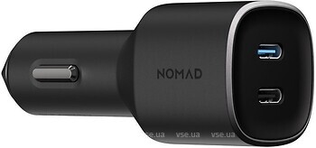 Фото Nomad Dual Port USB-C 70W Car Charger Black