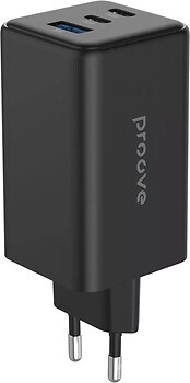 Фото Proove Pocket GaN 100W 2 Type-C + USB Black (WCPG10012201)