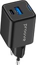 Фото Proove Pocket GaN Plus 25W Type-C + USB Black (WCPG25111201)