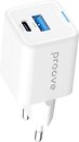 Фото Proove Pocket GaN Plus 25W Type-C + USB White (WCPG25111202)