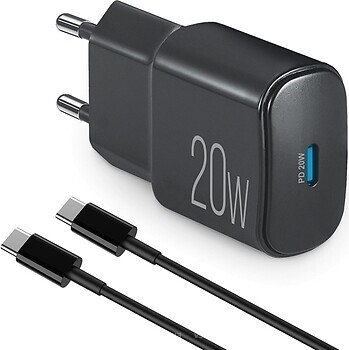 Фото Brevia ePower PD20W USB Type-C Cable (45020CCB)