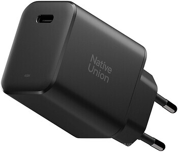Фото Native Union Fast GaN Charger PD 45W Black (FAST-PD45-BLK-EU)