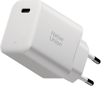 Фото Native Union Fast GaN Charger PD 45W White (FAST-PD45-WHT-EU)