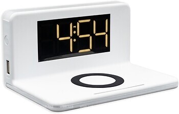 Фото Ailink Alarm Clock Wireless Charger 3in1 White (AI-Clock1wh)