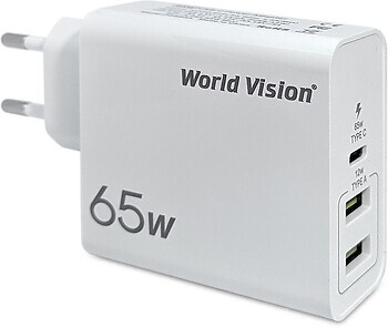 Фото World Vision 65W PD Charger (PD653A)