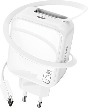 Фото Proove Fixtape Type-C 65W White (WCFP65010202)